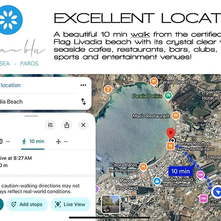 Apartment Aeolian Blu 10 Páros